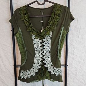 Whimsical Corset Style Top